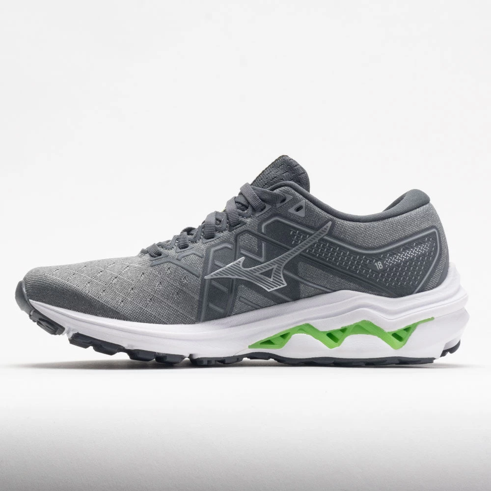 Mizuno Wave Inspire 18 Women's Ultimate Grey/Silver 4 Mizuno Wave Inspire 18 Women's Ultimate Grey/Silver - Image 2