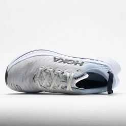 HOKA Bondi X Men's Blanc De Blanc/Blue Fog -Optimal Shoe Store 047660 2