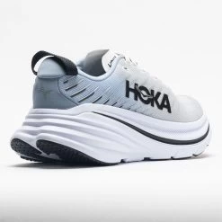 HOKA Bondi X Men's Blanc De Blanc/Blue Fog -Optimal Shoe Store 047660 6