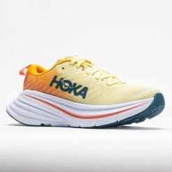 HOKA Bondi X Men's Yellow Pear/Radiant Yellow -Optimal Shoe Store 047662 5