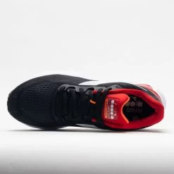 Diadora Mythos Blushield Vigore Men's Black/White/Red Italy -Optimal Shoe Store 047847 2