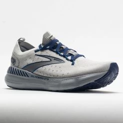 Brooks Glycerin StealthFit GTS 20 Men's Oyster/Alloy/Blue Depths -Optimal Shoe Store 048205 5