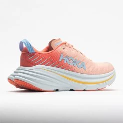 HOKA Bondi X Women's Camellia/Peach Parfait -Optimal Shoe Store 048537 6