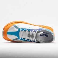Norda RZ 001 Men's White/Blue Gradiant/Orange -Optimal Shoe Store 049128 2