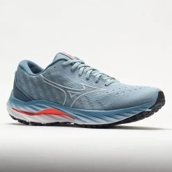 Mizuno Wave Inspire 19 Knit Men's Forget Me Not/Nimbus Cloud -Optimal Shoe Store 049713 5