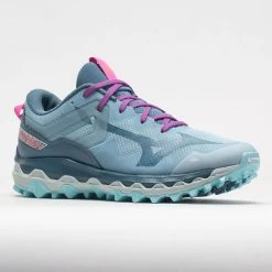 Mizuno Wave Mujin 9 Women's Forget Me Not/Nimbus Cloud -Optimal Shoe Store 049757 5