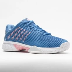 K-Swiss Hypercourt Express 2 Women's Silver Lake Blue/Wht/Orchid Pink -Optimal Shoe Store 116672 5