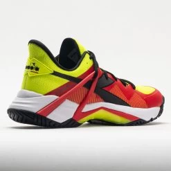 Diadora B.Icon 2 AG Men's Yellow Fluo/Black/Fiery Red -Optimal Shoe Store 117019 6