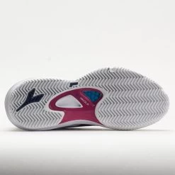 Diadora Speed Blushield Fly 4+ Clay Women's White/Blueprint/Pink 11 Diadora Speed Blushield Fly 4+ Clay Women's White/Blueprint/Pink -Optimal Shoe Store 117030 4