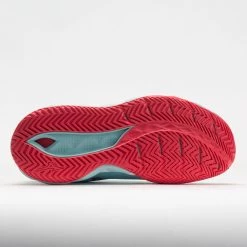 Mizuno Wave Enforce Tour AC Women's TanagerTurquoise/Paradise Pink -Optimal Shoe Store 117144 4