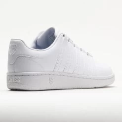 K-Swiss Classic Men's White/White -Optimal Shoe Store 117177 6