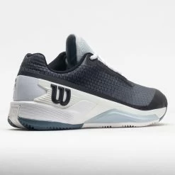 Wilson Rush Pro 4.0 Clay Women's Black/White/China Blue -Optimal Shoe Store 117517 6