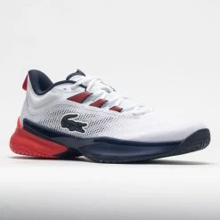 Lacoste AG-LT 23 Ultra Men's White/Red/Navy -Optimal Shoe Store 117601 5