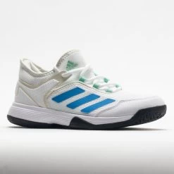 Adidas Ubersonic 4 Junior White/Pulse Blue/Black -Optimal Shoe Store 121342 5