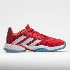 Adidas Barricade Junior Better Scarlet/White/Preloved Red