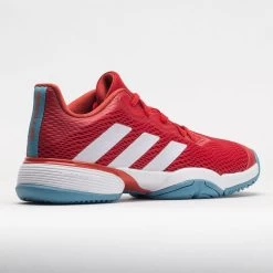 Adidas Barricade Junior Better Scarlet/White/Preloved Red -Optimal Shoe Store 121361 6