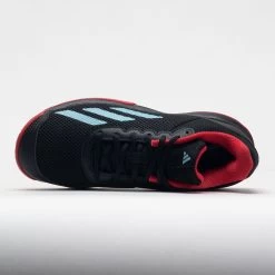 Adidas CourtFlash Junior Black/Preloved Blue/Better Scarlet -Optimal Shoe Store 121368 2