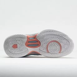 K-Swiss Hypercourt Express 2 Junior Blanc De Blanc/Nile Blue/Desert 11 K-Swiss Hypercourt Express 2 Junior Blanc De Blanc/Nile Blue/Desert -Optimal Shoe Store 121383 4