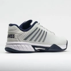 K-Swiss Hypercourt Express 2 Junior Vaporous Gray/White/Peacoat 13 K-Swiss Hypercourt Express 2 Junior Vaporous Gray/White/Peacoat -Optimal Shoe Store 121384 6