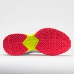 Fila Axilus Energized 2 Junior White/Diva Pink/Safety Yellow -Optimal Shoe Store 121422 4