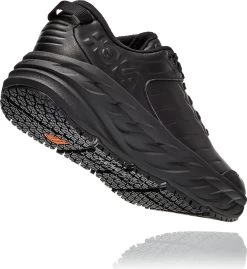 Hoka One One Hoka Bondi SR Leather Black Man -Optimal Shoe Store 16043075ee73461d5e9a3.57429669