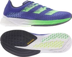 ADIDAS PERFORMANCE Adidas Adizero Pro Blue / Green Running Shoes -Optimal Shoe Store 208031960bde4a85d7a14.40792520