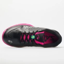 Salming Viper 5 Women's Black/Pink Jewel -Optimal Shoe Store 210592 2