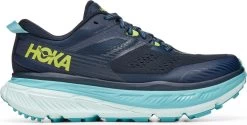 Hoka One One Stinson ATR 6 Trail Shoes Blue Yellow Women -Optimal Shoe Store 218702661c9e3965e8776.99199186