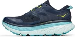 Hoka One One Stinson ATR 6 Trail Shoes Blue Yellow Women -Optimal Shoe Store 218702661c9e396f19e59.28705812