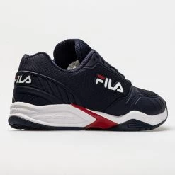 Fila Volley Zone Men's Navy/Red/White -Optimal Shoe Store 360235 6