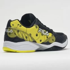 Fila Volley Zone Men's Black/Yellow/White -Optimal Shoe Store 370007 6