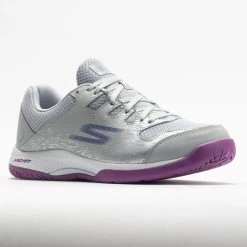 Skechers Viper Court Women's Grey/Purple -Optimal Shoe Store 370030 5