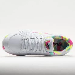 Fila Double Bounce 3 Women's White/White/Multicolor -Optimal Shoe Store 370043 2