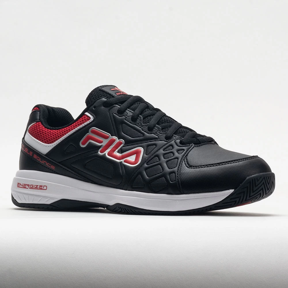 Fila Double Bounce 3 Men's Black/White/Fila Red 7 Fila Double Bounce 3 Men's Black/White/Fila Red - Image 5