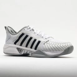 K-Swiss Pickleball Supreme Men's White/Hi-Rise/Black -Optimal Shoe Store 370049 5