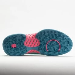 K-Swiss Express Light Pickleball Women's Aruba Blue/Maui Blue/Soft Neo -Optimal Shoe Store 370053 4