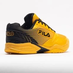 Fila Volley Zone Men's Citrus/Black/Citrus -Optimal Shoe Store 370057 6