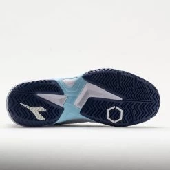 Diadora Trofeo 2 AG Pickleball Women's White/Blueprint/Pink Yarrow -Optimal Shoe Store 370081 4