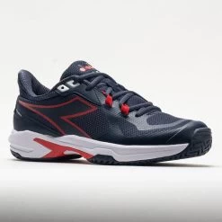 Diadora Trofeo 2 AG Pickleball Men's Blue Corsair/White/Fiery Red -Optimal Shoe Store 370082 5