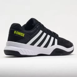 K-Swiss Court Express Pickleball Men's Black/White/Evening Primrose -Optimal Shoe Store 370086 6