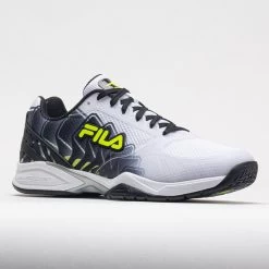 Fila Volley Zone PBF Men's White/Black/Safety Yellow -Optimal Shoe Store 370106 5