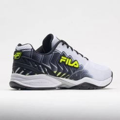 Fila Volley Zone PBF Men's White/Black/Safety Yellow -Optimal Shoe Store 370106 6