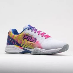 Fila Volley Zone PBF Women's White/Knockout Pink/Mazarine Blue -Optimal Shoe Store 370107 5