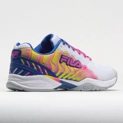 Fila Volley Zone PBF Women's White/Knockout Pink/Mazarine Blue -Optimal Shoe Store 370107 6