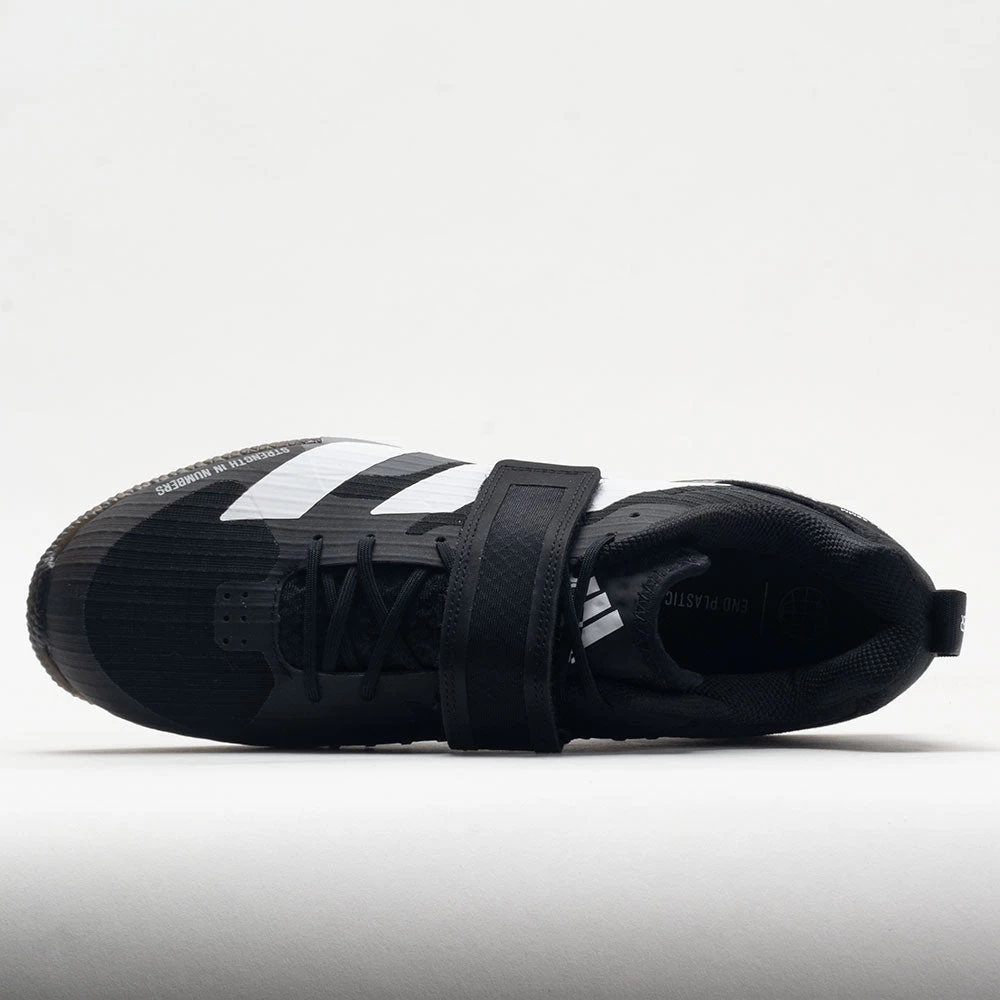 Adidas Adipower III Men's Black/White/Grey 5 Adidas Adipower III Men's Black/White/Grey - Image 3