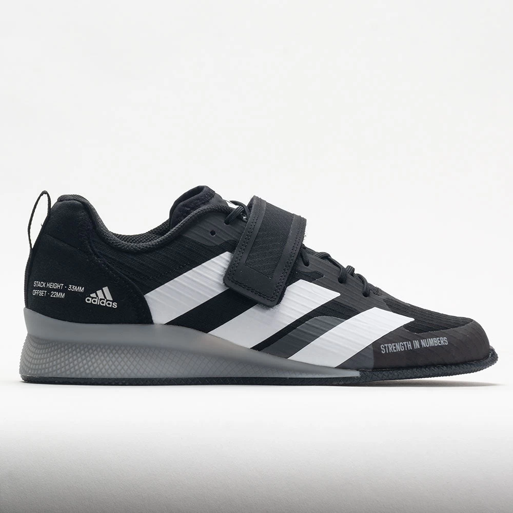Adidas Adipower III Men's Black/White/Grey 3 Adidas Adipower III Men's Black/White/Grey