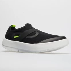 OOFOS OOmg Low Men's Black/White -Optimal Shoe Store 630897 5