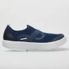 OOFOS OOmg Low Men's White/Navy -Optimal Shoe Store 631098 3