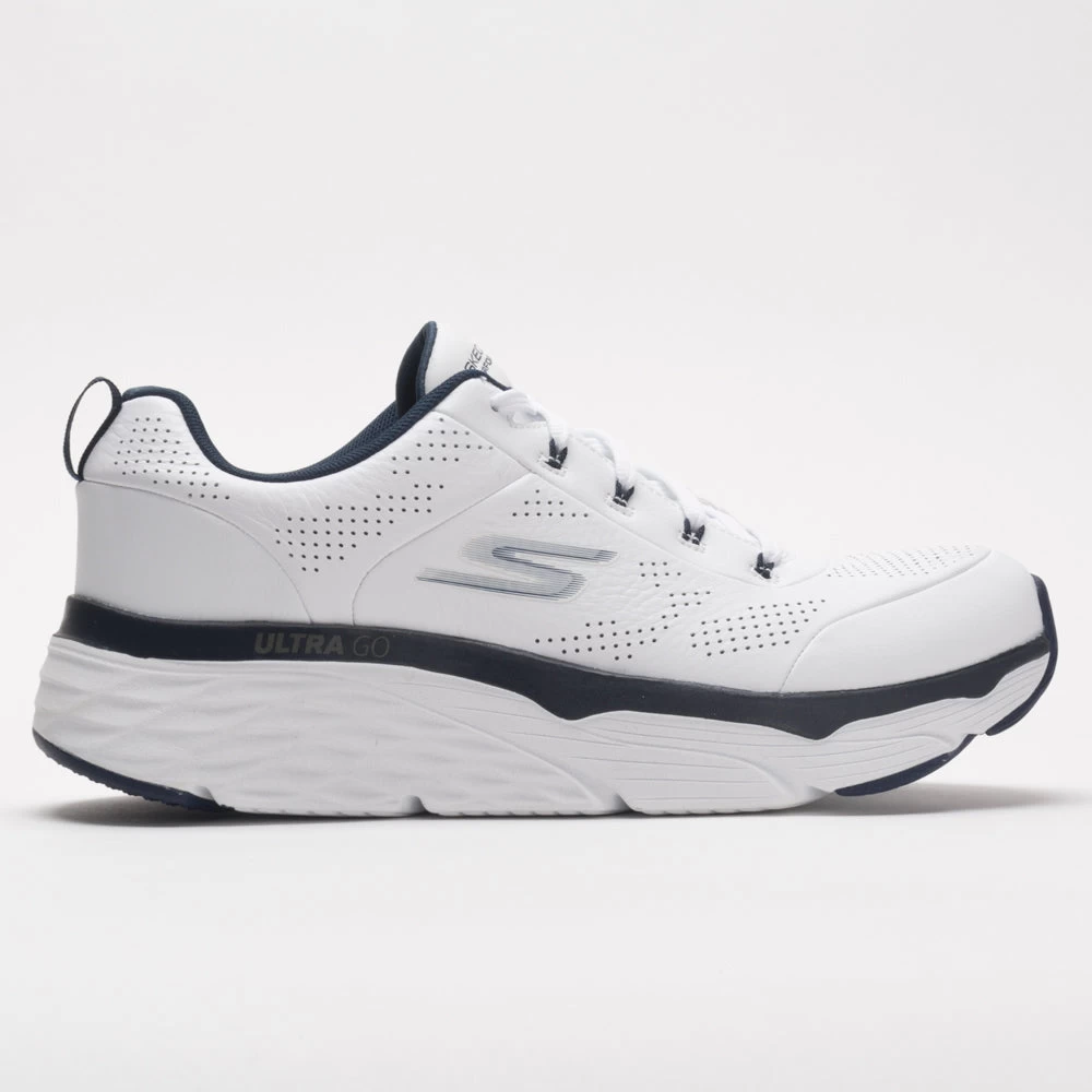 Skechers Max Cushioning Elite Men's White/Navy 3 Skechers Max Cushioning Elite Men's White/Navy