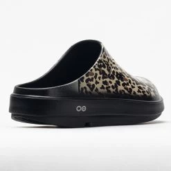 OOFOS OOcloog Limited Women's Black Leopard -Optimal Shoe Store 631219 6